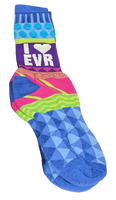 I Love EVR Socks (Multicolor)