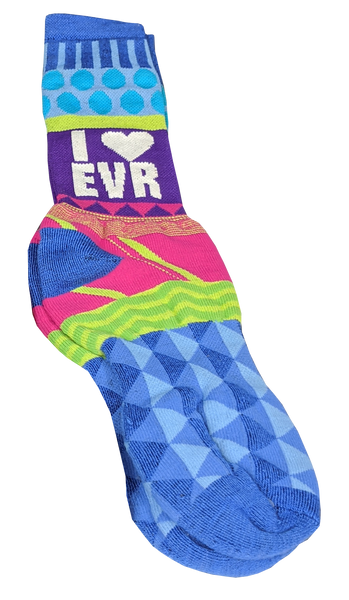 I Love EVR Socks (Multicolor)
